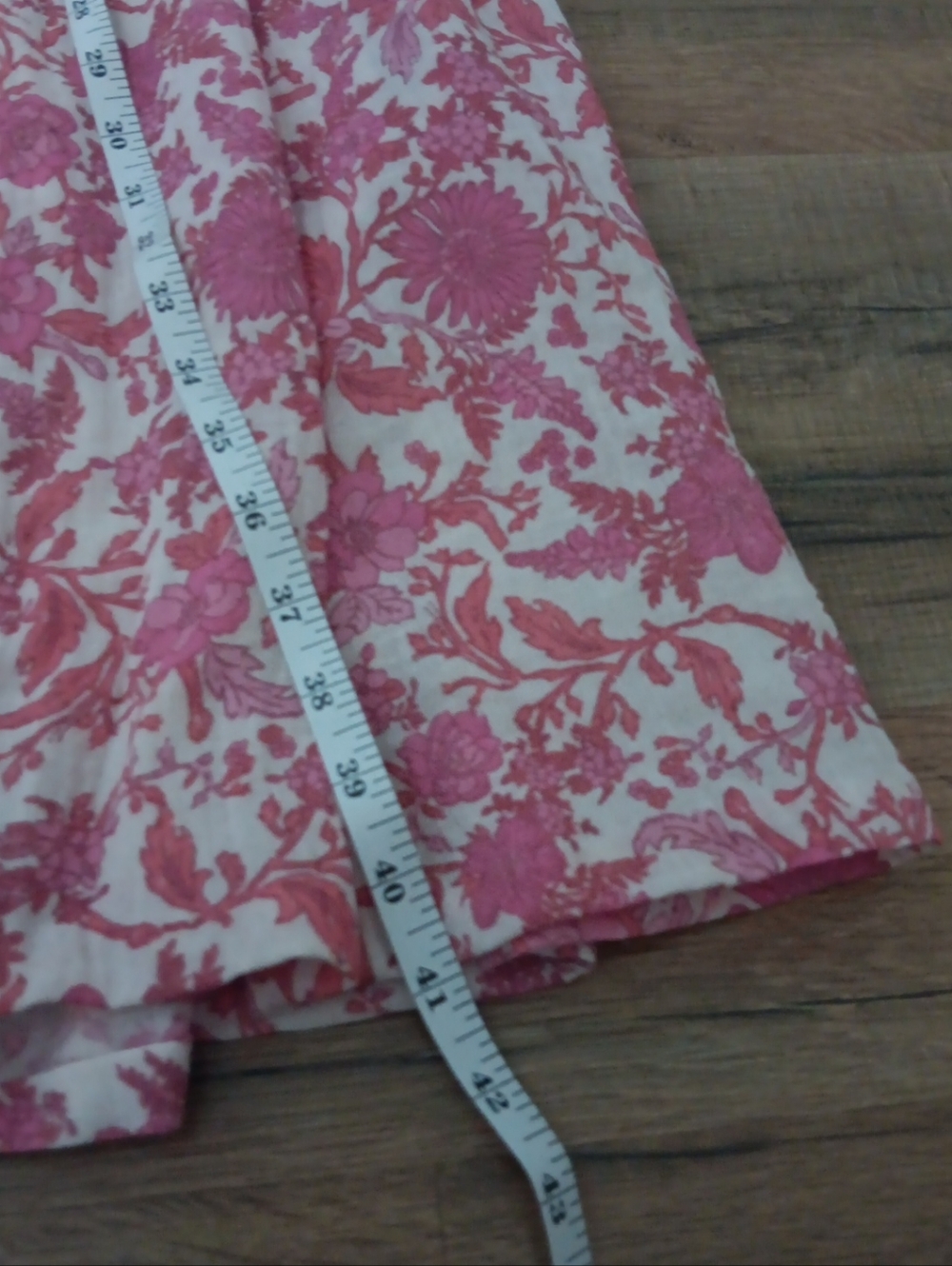 Free People Pink Floral Smocked Mini Dress - Picture 6 of 6